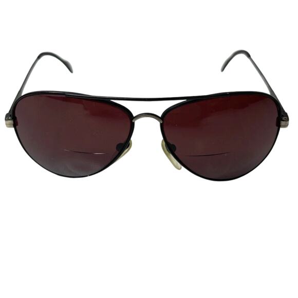 Zimco R.G.P Milan Aviator Reading Sunglasses Frame 54-13-145 mm Black Full Rim - Picture 2 of 11